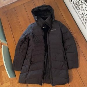 Women’s Marmot Black Below Knee Winter Parka